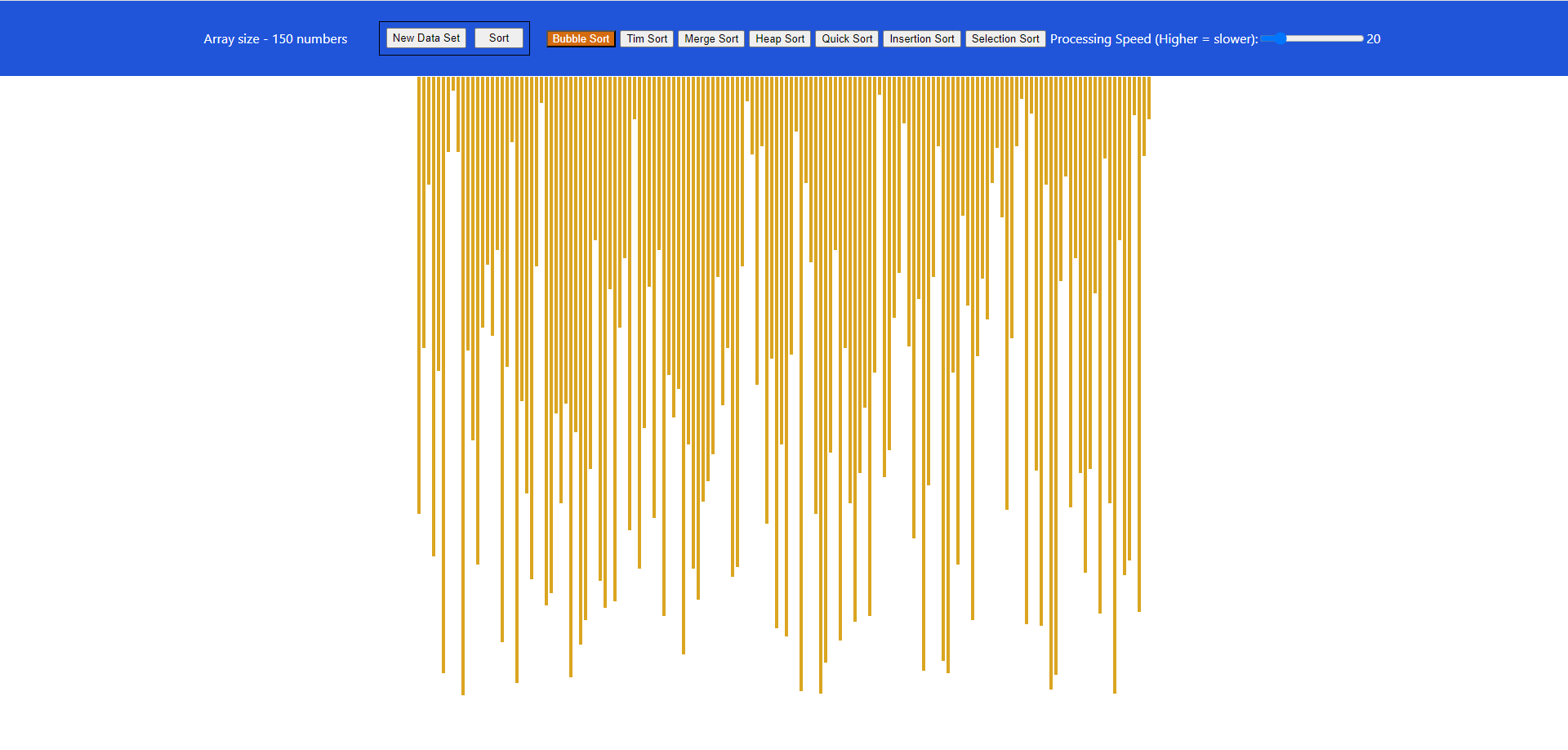 Sorting Algorithm Visualizer Img